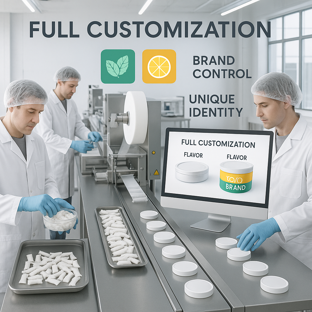 Key Features of OEM Nicotine Pouches