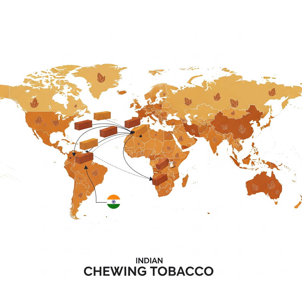 Top Export Markets for Indian Chewing Tobacco