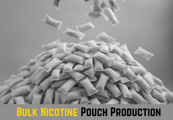 Bulk Nicotine Pouch Production