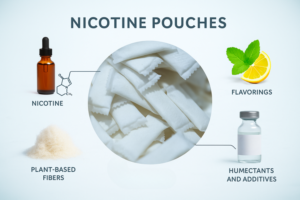 Ingredients of Nicotine Pouches